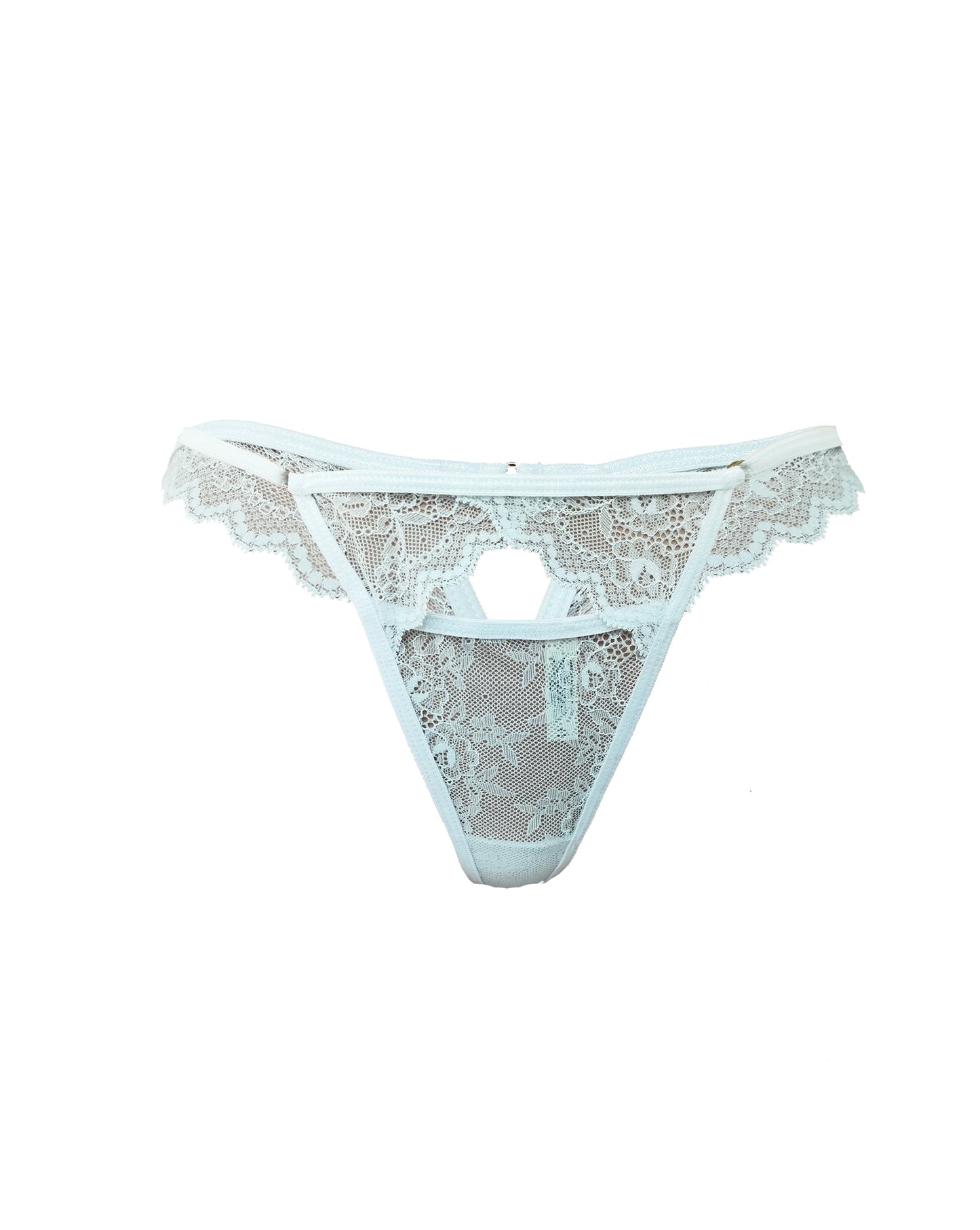 Brasilera baby blanco encaje